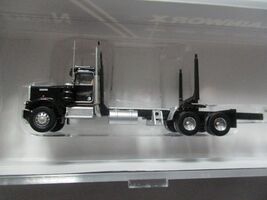 Trainworx # 49081 Kenworth W900 Log Truck Black N-Scale - $936.75 MXN