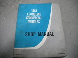 1961 Ford Econoline Commercial Vehicles Repair Service Shop Manual OEM WORN 61 - £31.49 GBP