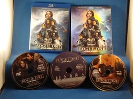 Felicity Jones Mads Mikkelsen Rogue One Blu-ray Dvd Digital Diego Luna - £7.76 GBP