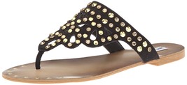 Not Rated Mujer Negro con Tachuelas Make It Rain Sandalias - $24.80