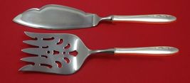 Spring Serenade by Lunt Sterling Silver Fish Serving Set 2 Piece Custom ... - $2,692.38 MXN
