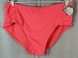 Collections By Catalina Womens Coral Swim Bikini Bottom Size 2X (18W-20W) - New! - £11.10 GBP