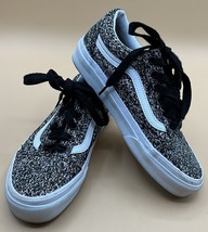 A Very Cool Pair Of Sparkling Real Confetti Print VANS US6 Women’s Sneakers - £24.08 GBP