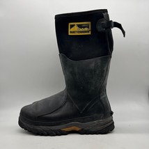 Matterhorn Mud Jumper MT203 Mens Black Rubber Waterproof Work Boots Size 11 M - £51.43 GBP
