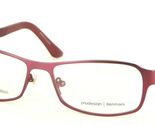 PRODESIGN DENMARK 1242 3821 BURGUNDY EYEGLASSES GLASSES FRAME 52-15-130m... - $76.60