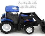 4 Inch New Holland Tractor T6 with Loader 1/48 Scale Diecast &amp; Plastic M... - $18.80