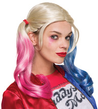 Rubies Womens Suicide Squad Harley Quinn Wig, Multi, One Size - £88.05 GBP