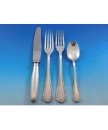 Rubans by Christofle Silverplate Flatware Service Set 50 pcs France Bow ... - $3,370.38 CAD