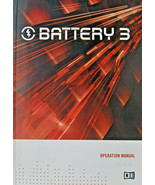 Native Instruments BATTERY 3 Original Owner&#39;s Manual Book, in English, 9... - $33.63 CAD