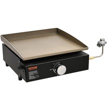 VEVOR Commercial Griddle, 16.9&quot; Heavy Duty Manual Flat Top Griddle, Countertop - £90.65 GBP