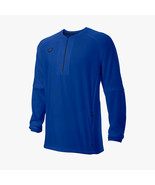 EVOSHIELD MEN&#39;S ROYAL LONG SLEEVE BP JACKET: WB6002205 NWOT Baseball Large - €30,94 EUR