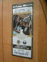 NHL 2011-12 Boston Bruins Stanley Cup Champions Full Unused Ticket Stub - £3.90 GBP