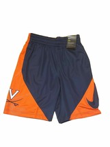 NWT nike Mens Virginia Cavaliers Basketball Bucket Shorts L/large UVA w/pockets - £20.49 GBP