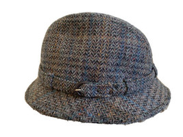 The Edinburgh Woolen Mill Pure New Wool Fedora Hat XL Patt 2651 County Code D702 - £37.40 GBP