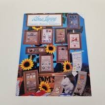 Alma Lynne Designs Country Button Samplers Cross Stitch Pattern Booklet ALX-119 - £3.95 GBP