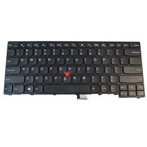 Lenovo ThinkPad E470 E475 Non-Backlit Keyboard w/ Red Pointer 01AX000 - $38.94