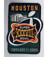 Super bowl XXXVIII 38 2004 Houston Patch Patriots Panthers - £26.59 GBP