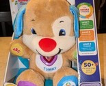 FISHER-PRICE Laugh &amp; Learn Smart Stages Puppy w/Bonus DVD 50+ Songs &amp; So... - £34.80 GBP