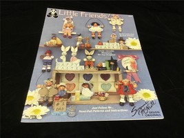 Little Friends by Caryl Ketcher &amp; Jean Kievian Mixed Material Craft Patt... - £9.26 GBP