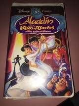 Della Disney Aladin And The King Of Thieves Film Conchiglia Cover Custodia VHS - £17.70 GBP