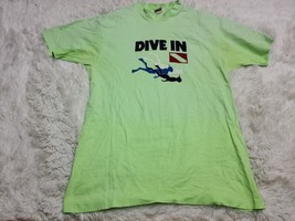 VTG NORWEGIAN SEA CRUISE LINE Shirt Size OSFA 90s DIVE IN Single Stitch ... - $8.56