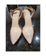 Anne Michelle Women Pointed Toe Buckle Strap High Heeled Casual Sandal S... - $34.63 CAD