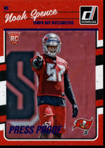 2016 Donruss Rookies Press Proofs Blue #334 Noah Spence NM-MT Buccaneer ID:14653 - £1.59 GBP