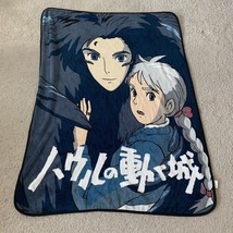 Studio Ghibli Howl&#39;s Moving Castle Howl &amp; Sophie Throw Blanket 60X45 - £38.87 GBP