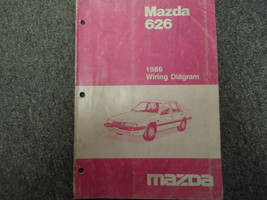 1986 Mazda 626 Electrical Wiring Diagram Service Repair Shop Manual Factory x - £39.94 GBP