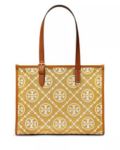 Tory Burch SMALL T MONOGRAM CLEAR TOTE Bag w/ Pouch ~NWT~ - $292.25