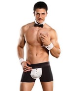 MALE POWER BUTT-LER TUXEDO  BOXER SHORT CUFFS &amp; BOW TIE - $658.24 MXN