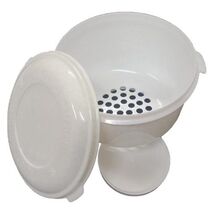 Kernel Catcher Popcorn Bowl Set - Sifter, Shaker &amp; Separator - Large 4 Q... - $67.99