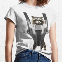  Raccoon Whisperer White Women Classic T-Shirt - £12.98 GBP