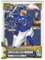 2022 Topps Gypsy Queen #218 George Springer Toronto Blue Jays - £1.56 GBP