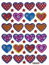 A317 Heart Love Kids Kindergarten Sticker Decal Size 13x10 cm / 5x4 inch Glitter - £1.99 GBP