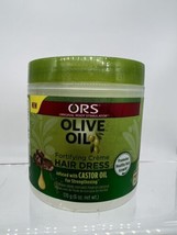 ORS Organic Root Stimulator Olive Oil Castor Fortifying Creme Hair Dress 6 oz - £6.75 GBP