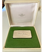 Nice 1972 Sterling Silver Franklin Mint Christmas Bar .925 1000 Grain. - £75.69 GBP