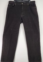 Eddie Bauer Pants Womens 40 X 30 Brown Corduroy Straight Mom Core Casual Work - £17.00 GBP