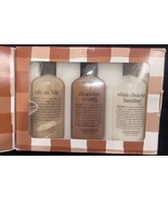 Philosophy Chocolate Lovers Cookbook Body Wash SET Cream Coffee Hazelnut... - $88.90 CAD
