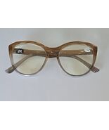 Reading Glasses ~ Two Tone ~ BROWN/GRAY ~ Plastic Frames ~ +1.50 Strength - $25.00