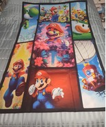 Super Mario Bros. Rug/Backdrop 56&quot;x38&quot; Nintendo Yoshi Wario Odyssey NEW - $88.67 CAD
