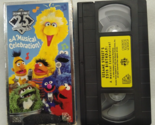 VHS Sesame Street&#39;s 25th Birthday: A Musical Celebration (VHS, 1992, Sli... - $10.99