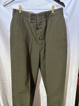 USMC NAMED Marine Corps Trousers Mens Green Poly/Wool Pre-owned Size 31XL - £19.32 GBP