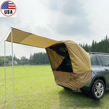 Camping Tent Car Trunk Tent Sunshade Rainproof Rear Tent Outdoor Multifu... - £305.31 GBP