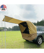 Camping Tent Car Trunk Tent Sunshade Rainproof Rear Tent Outdoor Multifu... - $386.39