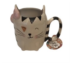 Home Essentials Cute Cafe Cat Mug - £7.61 GBP