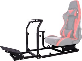 AZ Driving Game Sim Racing Frame Rig for Seat Wheel Pedals Xbox PS PC Co... - $264.39