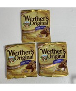 Werther&#39;s Original SUGAR FREE CARAMEL CHOCOLATE Hard Candies 1.46oz bag ... - £7.77 GBP