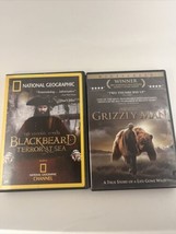 National Geographic: Blackbeard - Terror at Sea and Grizzly Man DVDs - £3.82 GBP