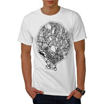 Wellcoda Tokyo City Map Fashion Mens T-shirt, Asia Graphic Design Printed Tee - £19.04 GBP+